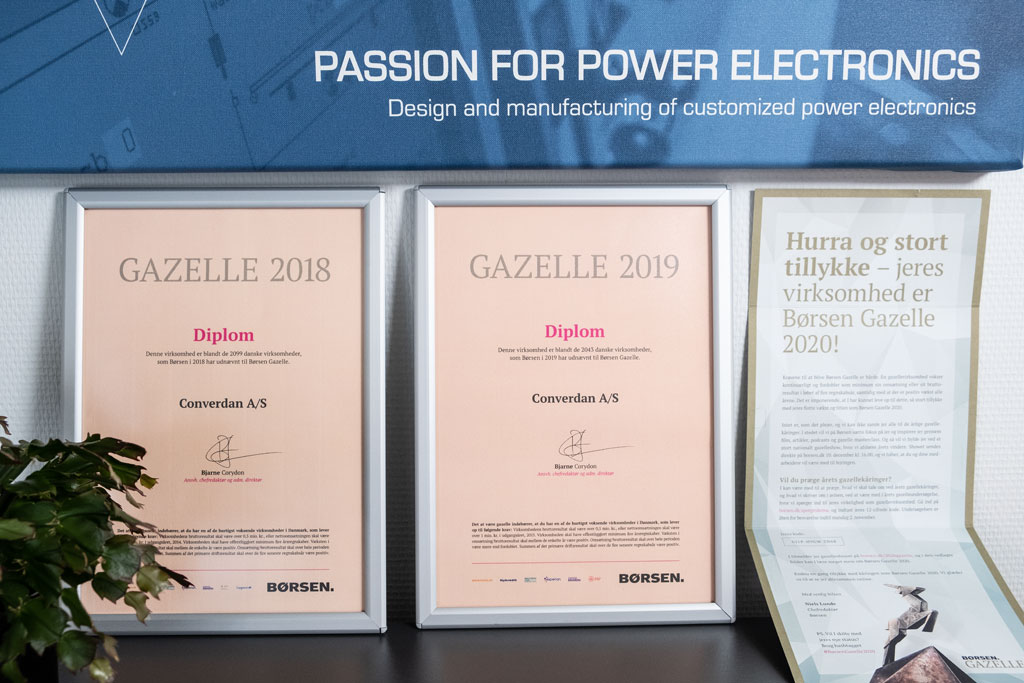 Converdan Gazelle three years in a row