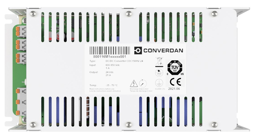 500W High Voltage DC Power Supply by Converdan