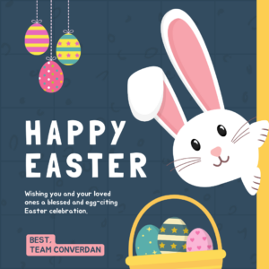 Happy Easter from Team Converdan